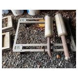 35ï¿½ and 32ï¿½ Mufflers with Metal Dollie