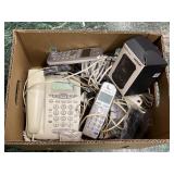 Lot of vintage phones