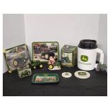Cool John Deere Collectible Lot.  Large plastic