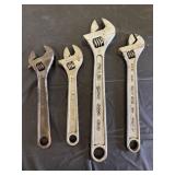 Adjustable Wrenches Great Neck and Fuller Cresent