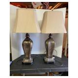 Pair of Elegant Tall Table Lamps 31ï¿½