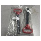 Two, New, Hitch Pin,  Red Top 1ï¿½ x 7 1/2ï¿½