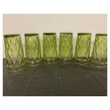 Set of Six Vintage Fire King / Anchor Hocking