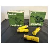 Remington Dove Quail 34 Shells 20 gauge