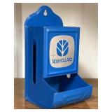 Vintage, New Holland branded metal dispenser. 6ï¿½T