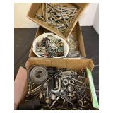Assorted Nails Bolts Nuts Washers