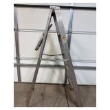 Werner 5 ft Aluminum Step ladder. Bucket holder