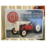 Ford Farming, Power, Metal sign.  16x12.5