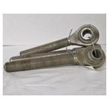 Three Tractor Top Link Repair Ends, Forged, 11'