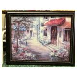 Framed canvas art print by NAN  47x37.5