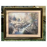 Vintage framed print by Joe Sambataro  31.5x25.5