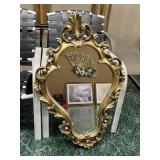 Vintage Syroco Mirror  40x25.5