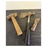 Hatchet Axe And Cross Peen Hammer