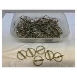 Lot of steel lynch pins
