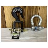 Galvanized steel anchor shackle 3/4 & Drawbar