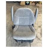 Gray cloth captain chair, for van or truck