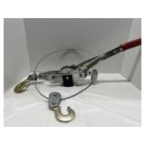 Cable puller, come-along winch