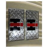Two, International Harvester IH, Diamond plate