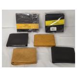 Marshal Men's Wallets, Genuine Leather Bifold,