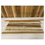 Vintage yard sticks