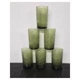 Vintage Anchor Hocking Soreno Glasses. Set of 6,