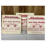 Silvatrim, auto body molding, DK blue, white &