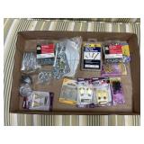 Lot of screws, hooks, nails etc
