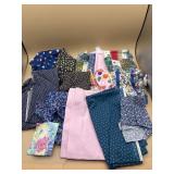 Vintage a lot of quilt scraps