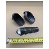 Vintage scoops and  grater