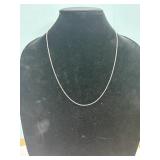 Sterling silver rope chain