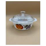 Fire King Gay Fad Fruit Pattern Individual