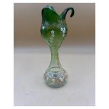 Antique Bohemian 'Floriform' Art Nouveau Bud Vase