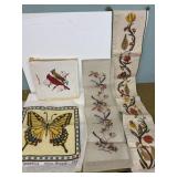 Vintage cross stitch lot
