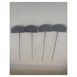 Cast metal herb markers