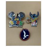Vintage Walt Disney collector pins