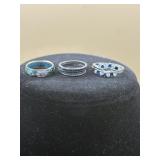 Custom jewelry rings  lot mixed sizes