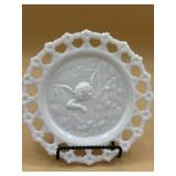 Vintage Westmoreland Milk Glass Cherub Cupid