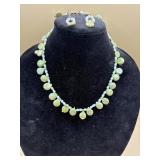 Les Bernard Stunning Necklace & Earrings Set