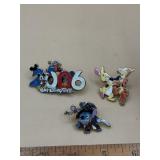 Vintage Walt Disney collector pins