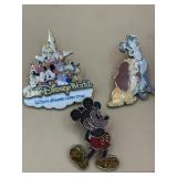 Vintage Walt Disney collector pins