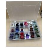 2 cases of cross stitch thread lot
