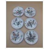 Vintage mini Chadwick Japan Bird plates