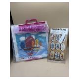 NOS  cross stitch kits lit