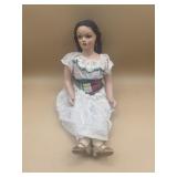 Vintage Wood/composition  doll