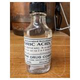 Boric Acid medicine bottle Lamm Drug Mount Airy