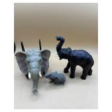 Elephant figure lot