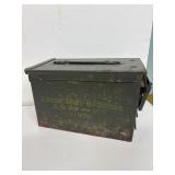 Vintage ammo box