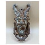 Cast iron gothic style door knocker