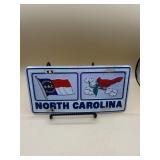 Vintage NORTH CAROLINA VANITY LICENSE PLATE STATE