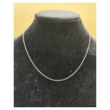 Sterling silver necklace